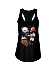 Cavalier King Charles Spaniel Reindeers 1909 Ladies Flowy Tank thumbnail