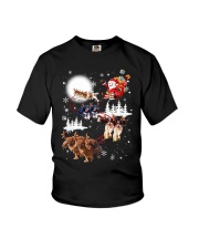 Cavalier King Charles Spaniel Reindeers 1909 Youth T-Shirt thumbnail