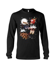 Cavalier King Charles Spaniel Reindeers 1909 Long Sleeve Tee thumbnail