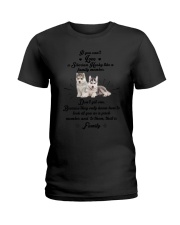 THEIA Siberian Husky Is My Family 1107 Ladies T-Shirt thumbnail