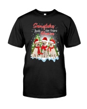 Labrador Retriever Snowflakes Are Kisses 0510 Classic T-Shirt thumbnail