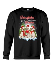 Labrador Retriever Snowflakes Are Kisses 0510 Crewneck Sweatshirt front