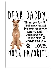 Irish Terrier Favorite 11x17 Poster front