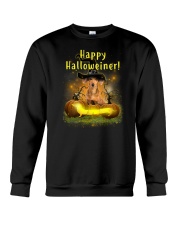 Happy Halloweiner Crewneck Sweatshirt front