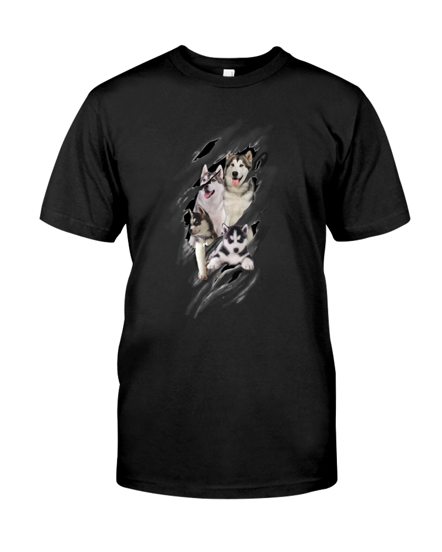 ZEUS - Siberian Husky Scratch New - 0709 - A20 Classic T-Shirt