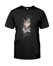 ZEUS - Siberian Husky Scratch New - 0709 - A20 Classic T-Shirt front