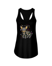 Chihuahua Sugar Skull Ladies Flowy Tank thumbnail