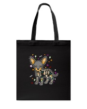 Chihuahua Sugar Skull Tote Bag thumbnail