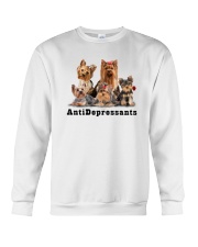 Yorkshire Terrier Antidepressants 1712 Crewneck Sweatshirt front