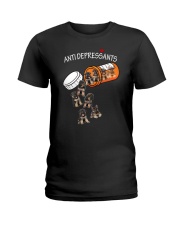 German Shepherd Anti Ladies T-Shirt thumbnail