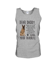 German Shepherd Dear Daddy 1801 Unisex Tank thumbnail