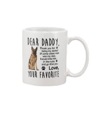 German Shepherd Dear Daddy 1801 Mug front
