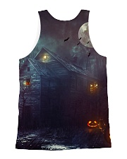 Rottweiler Halloween All-over Unisex Tank back