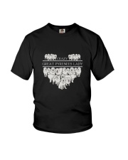 Great Pyrenees Crazy Lady 3101 Youth T-Shirt thumbnail
