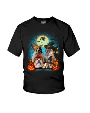 Gaea- Bulldog Halloween- 1508- 19 Youth T-Shirt thumbnail