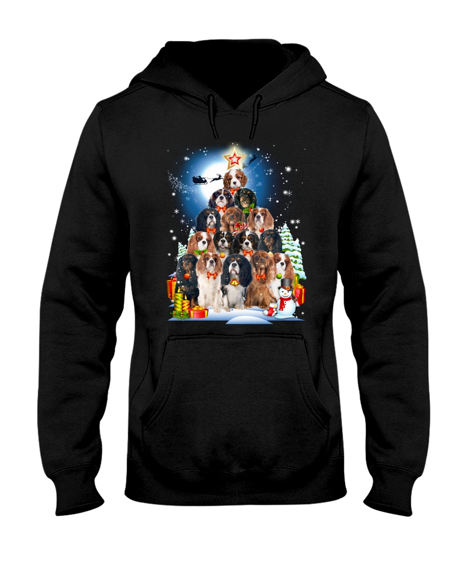 Cavalier King Charles Spaniel Pine - A22 Hooded Sweatshirt