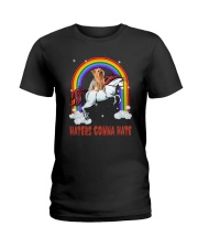 Yorkshire Terrier Haters 1607 Ladies T-Shirt thumbnail