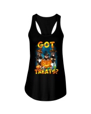 Rottweiler Got Treat 0108 Ladies Flowy Tank thumbnail