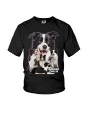 Border Collie Awesome Youth T-Shirt thumbnail