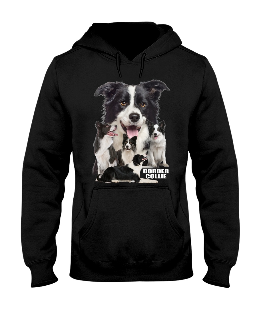 Border Collie Awesome Hooded Sweatshirt