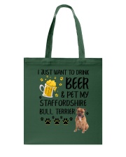 Staffie and Beer 0610 Tote Bag thumbnail