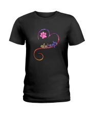 Dog always heart 0110 Ladies T-Shirt thumbnail