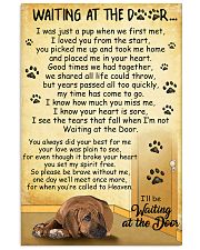 Rhodesian Ridgeback Waiting at The Door 11x17 Poster front