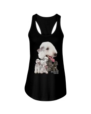 Bedlington Terrier Awesome Family 0501 Ladies Flowy Tank thumbnail