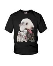 Bedlington Terrier Awesome Family 0501 Youth T-Shirt thumbnail
