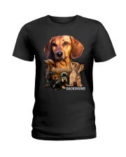 Dachshund Awesome Mug Ladies T-Shirt thumbnail