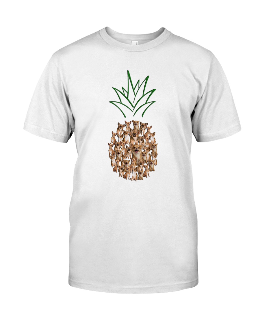 Chihuahua Pineapple Classic T-Shirt