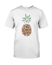 Chihuahua Pineapple Classic T-Shirt front