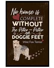 Wire Fox Terrier Feet 11x17 Poster front