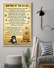 Greater-Swiss-Moun Waiting At The Door Poster 2201 11x17 Poster lifestyle-poster-1