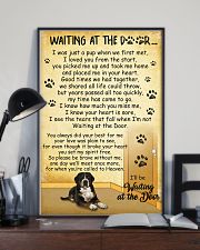 Greater-Swiss-Moun Waiting At The Door Poster 2201 11x17 Poster lifestyle-poster-2