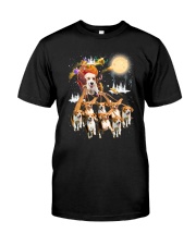 Beagle Santa Xmas 0210 Classic T-Shirt thumbnail