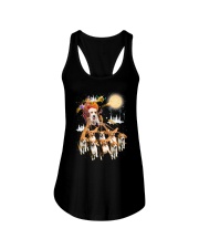 Beagle Santa Xmas 0210 Ladies Flowy Tank thumbnail