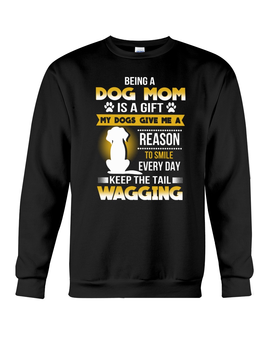 Dog mom and gift Crewneck Sweatshirt