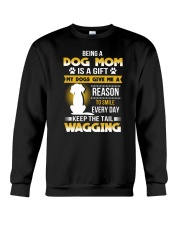 Dog mom and gift Crewneck Sweatshirt front