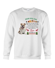 Bulldog love Crewneck Sweatshirt thumbnail