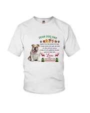 Bulldog love Youth T-Shirt thumbnail