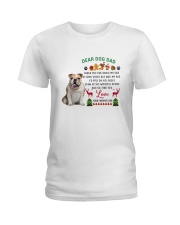 Bulldog love Ladies T-Shirt thumbnail
