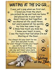 Miniature Schnauzer Waiting Poster 2301 11x17 Poster front