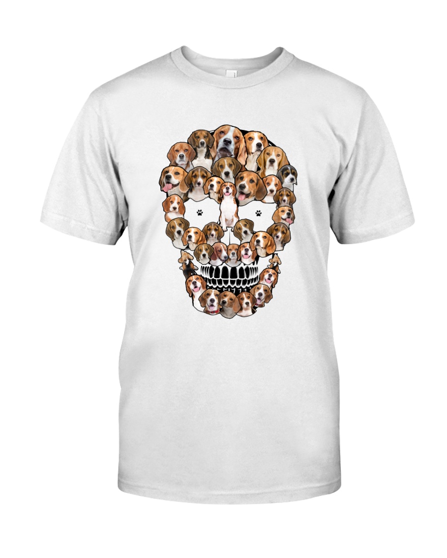 Beagle Skull 1012 Classic T-Shirt