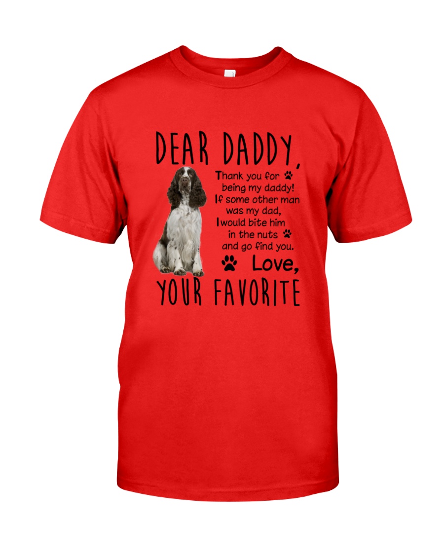 ENGLISH SPRINGER SPANIEL DADDY MUG 1905 Classic T-Shirt