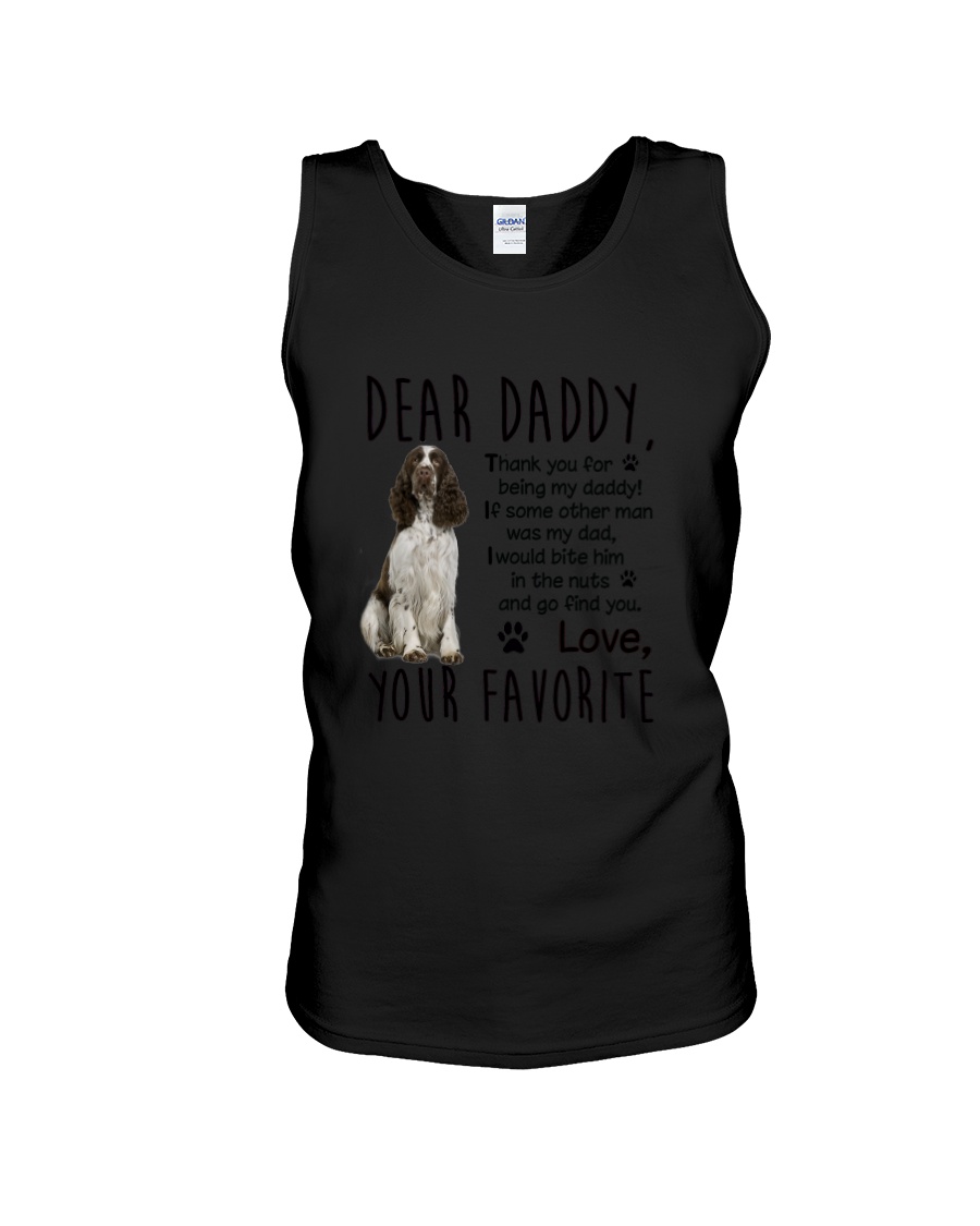 ENGLISH SPRINGER SPANIEL DADDY MUG 1905 Unisex Tank