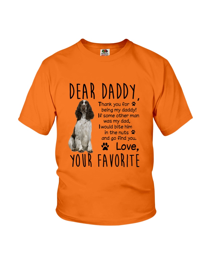 ENGLISH SPRINGER SPANIEL DADDY MUG 1905 Youth T-Shirt