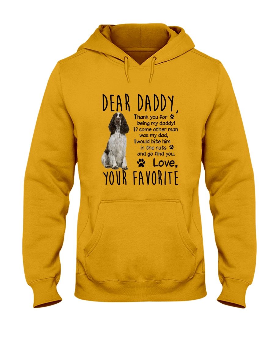 ENGLISH SPRINGER SPANIEL DADDY MUG 1905 Hooded Sweatshirt