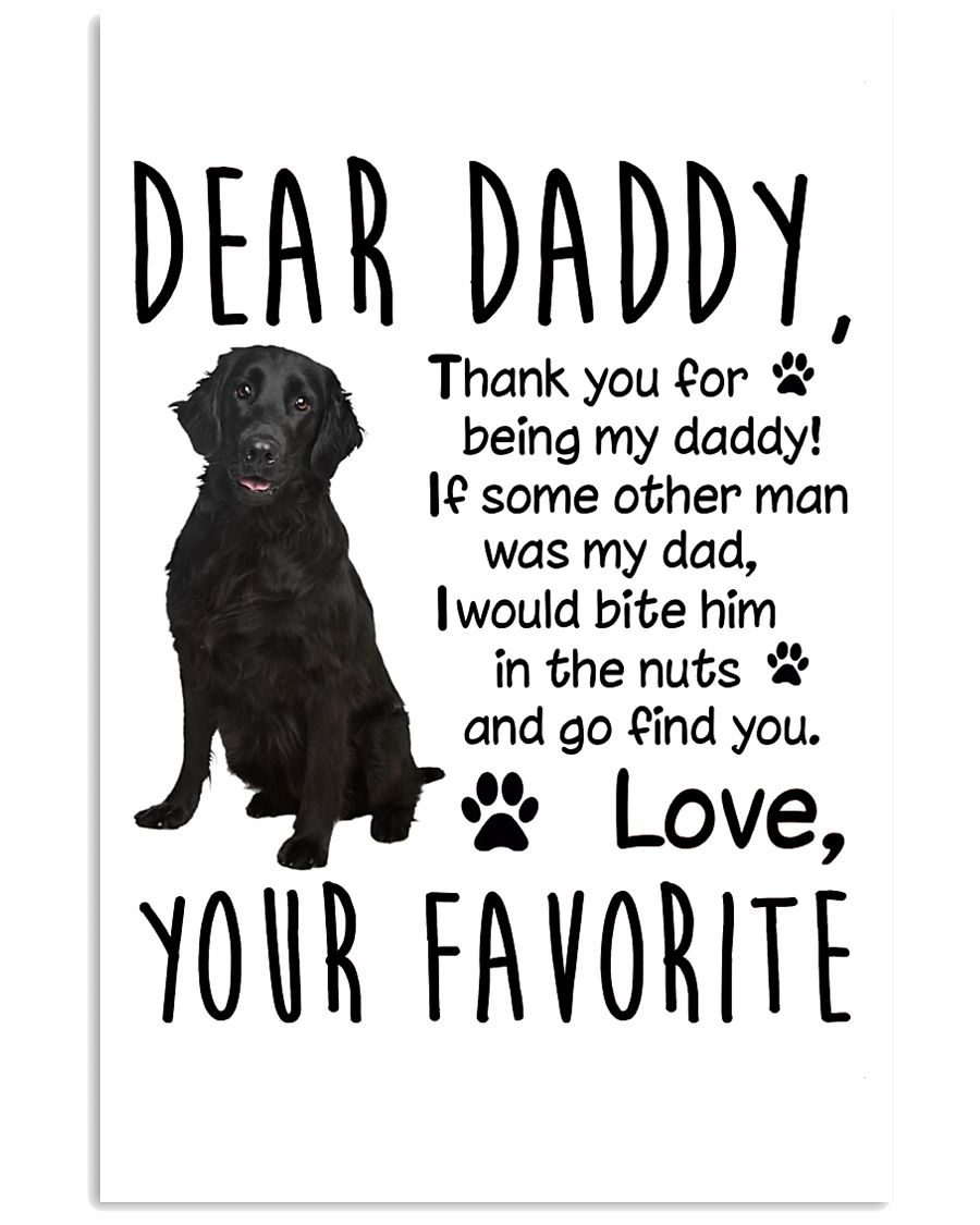 Flat-Coated Retriever Favorite 11x17 Poster