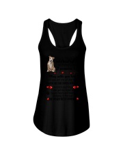 American Staffordshire Terrier on Fathers day Ladies Flowy Tank thumbnail